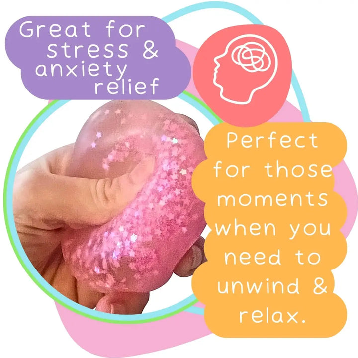 Sensory Soft Squishy Ball | Fidget Toy - help with anxiety, stress, autism and ADHD