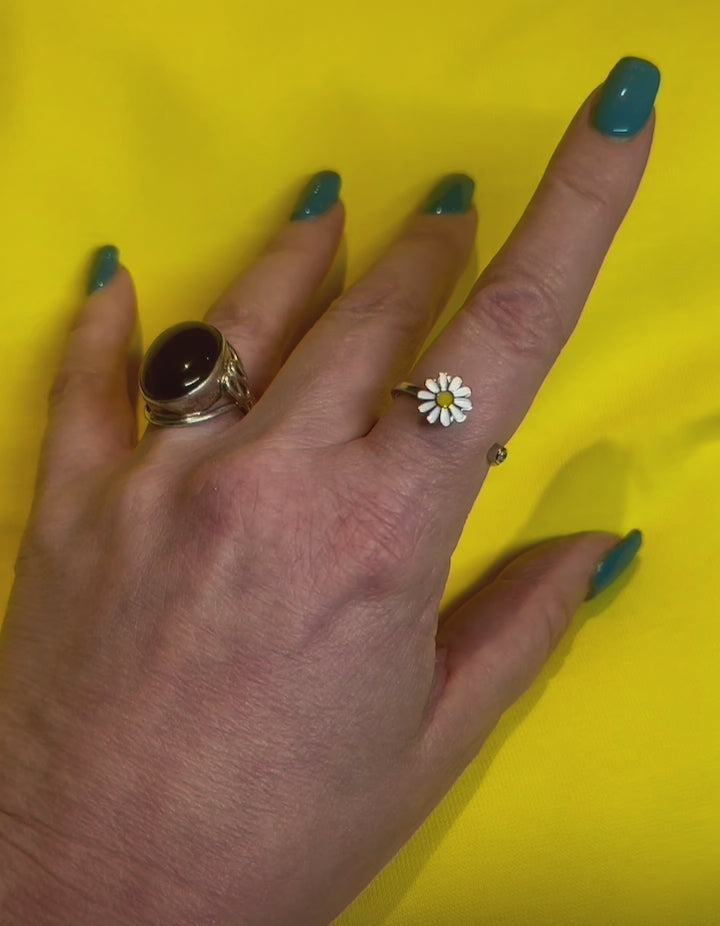 Fidget Daisy Ring Anxiety Stress reliever