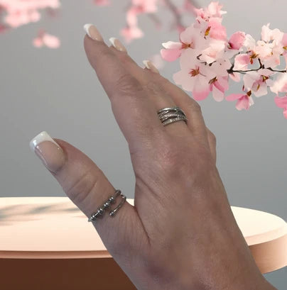 Fidget Beads Ring Anxiety Stress reliever