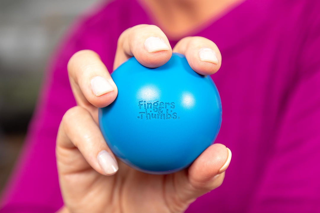 'Scratch & Squeeze' firm sensory ball to relieve stress and anxiety or BFRB urges