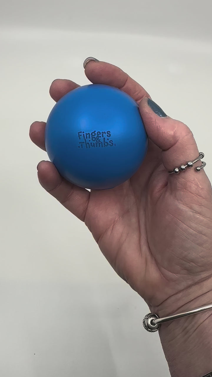 'Scratch & Squeeze' firm sensory ball to relieve stress and anxiety or BFRB urges
